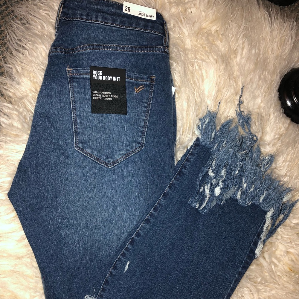 Ankle skinny jeans